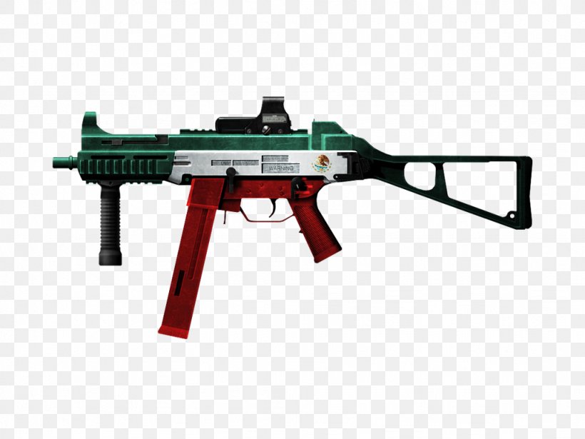 Heckler & Koch UMP Weapon PlayerUnknown's Battlegrounds Firearm Submachine Gun, PNG, 1024x768px, Watercolor, Cartoon, Flower, Frame, Heart Download Free