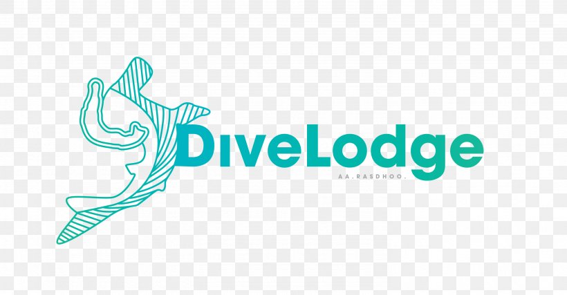 Rasdhoo Dive Lodge Logo Rasdhoo Dive Centre, Maldives Graphic Design, PNG, 2964x1547px, Logo, Accommodation, Aqua, Brand, Business Download Free