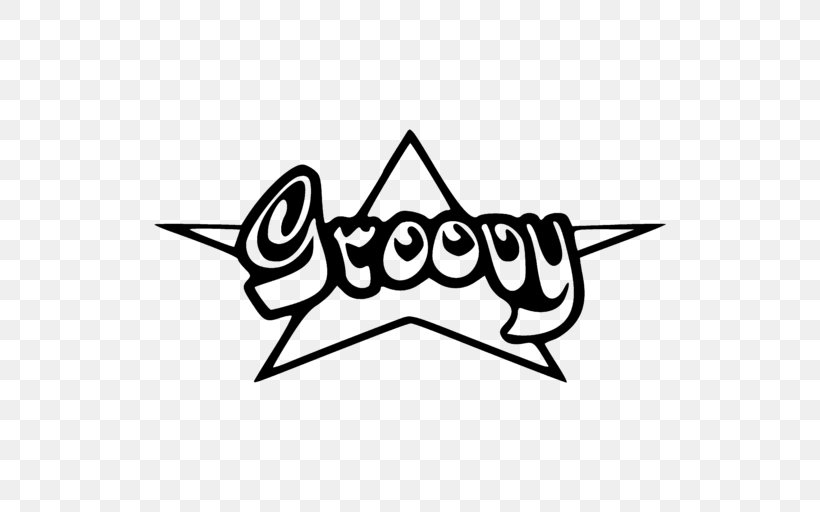 Groovy Java Scripting Language Gradle Computer Software, PNG, 512x512px, Groovy, Area, Artwork, Black, Black And White Download Free