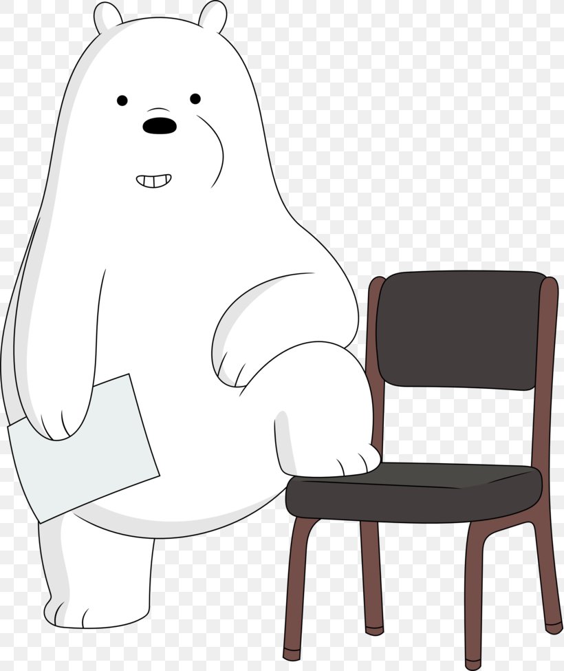 Polar Bear Giant Panda Chloe And Ice Bear; Pet Shop Part 1 Chicken And Waffles; The Audition Part 1, PNG, 819x975px, Bear, Black And White, Canidae, Carnivoran, Cartoon Network Download Free
