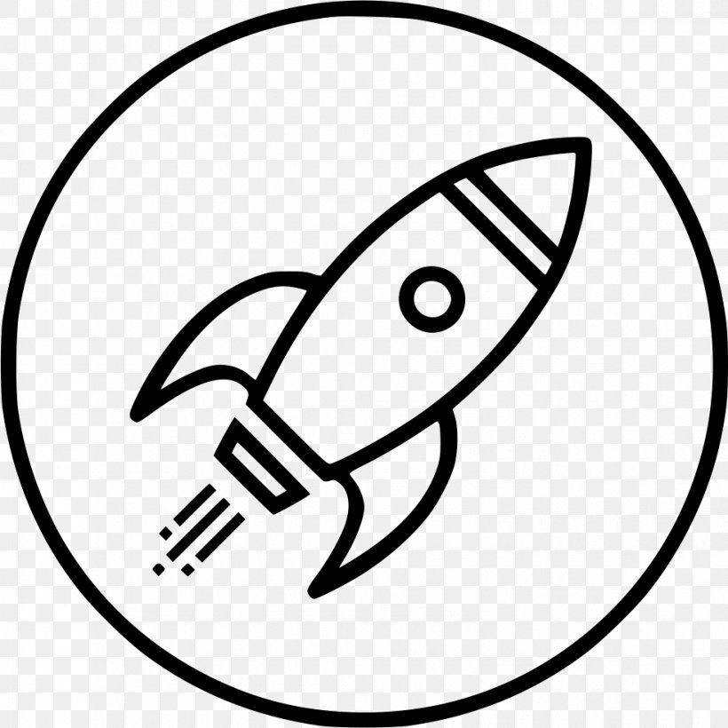 Rocket Launch Vector Graphics Spacecraft Business, PNG, 981x982px, Rocket Launch, Area, Art, Black, Black And White Download Free