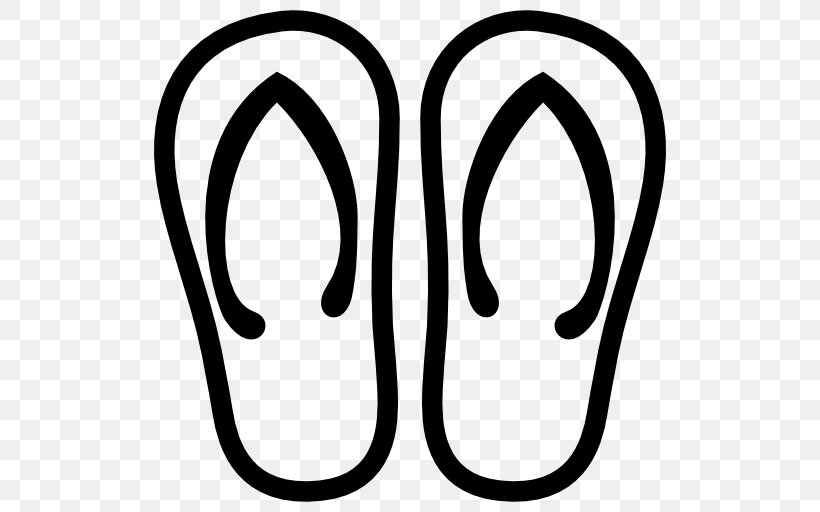 Flip-flops Slipper Clip Art, PNG, 512x512px, Flipflops, Black And White, Clothing, Face, Fashion Download Free