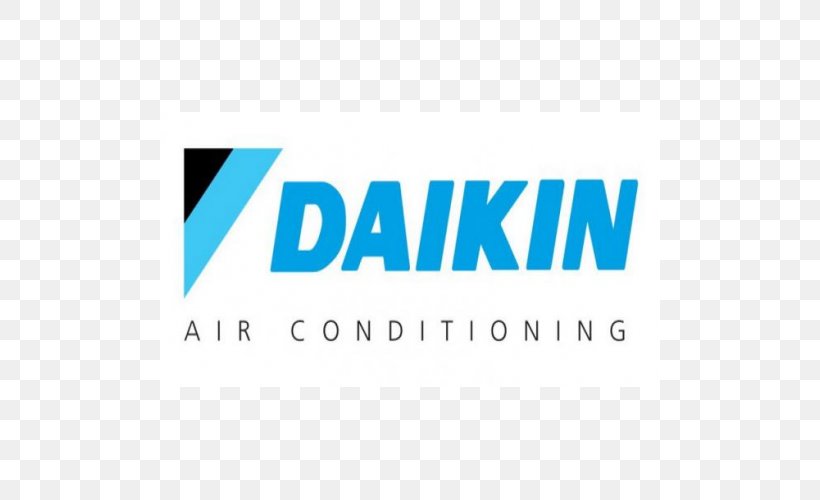 Daikin Air Conditioning HVAC Business XYZ, PNG, 500x500px, Daikin, Air Conditioning, Area, Blue, Brand Download Free