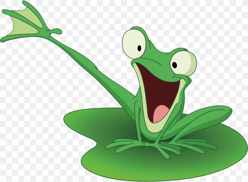 Frog Clip Art Vector Graphics Illustration Image, PNG, 2170x1591px, Frog, Amphibian, Flower, Grass, Green Download Free