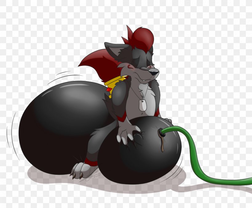 Water Balloons Furry Fandom Wolf Body Inflation, PNG, 1100x907px