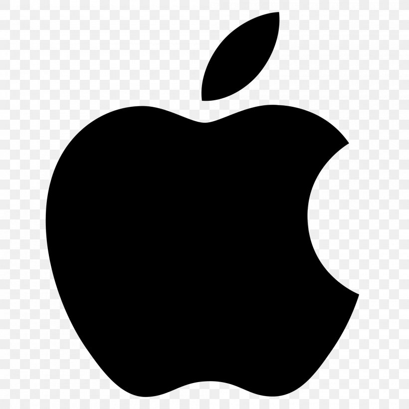 Apple Electric Car Project Logo, PNG, 2000x2000px, Apple, Apple Electric Car Project, Black, Black And White, Brand Download Free