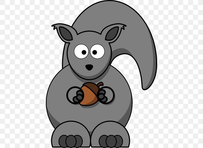Eastern Gray Squirrel Western Gray Squirrel Clip Art, PNG, 450x598px, Squirrel, Animal, Carnivoran, Cartoon, Document Download Free