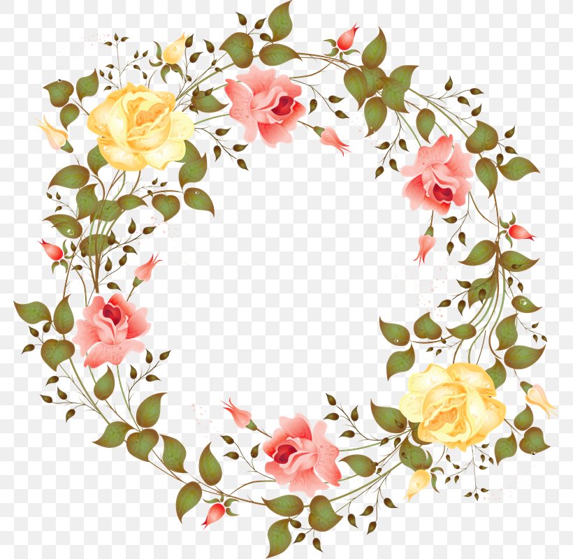 Flower Watercolor Painting Wreath, PNG, 783x800px, Flower, Branch, Cut Flowers, Drawing, Flora Download Free