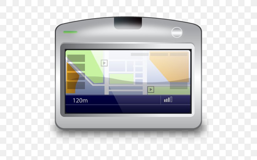 GPS Navigation Systems Global Positioning System Display Device, PNG, 512x512px, Gps Navigation Systems, Breadcrumb, Computer Icon, Computer Network, Digital Data Download Free