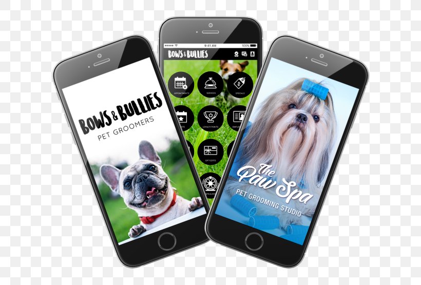 Smartphone French Bulldog Dog Grooming Pet, PNG, 680x555px, Smartphone, Advertising Campaign, Brand, Bulldog, Canidae Download Free