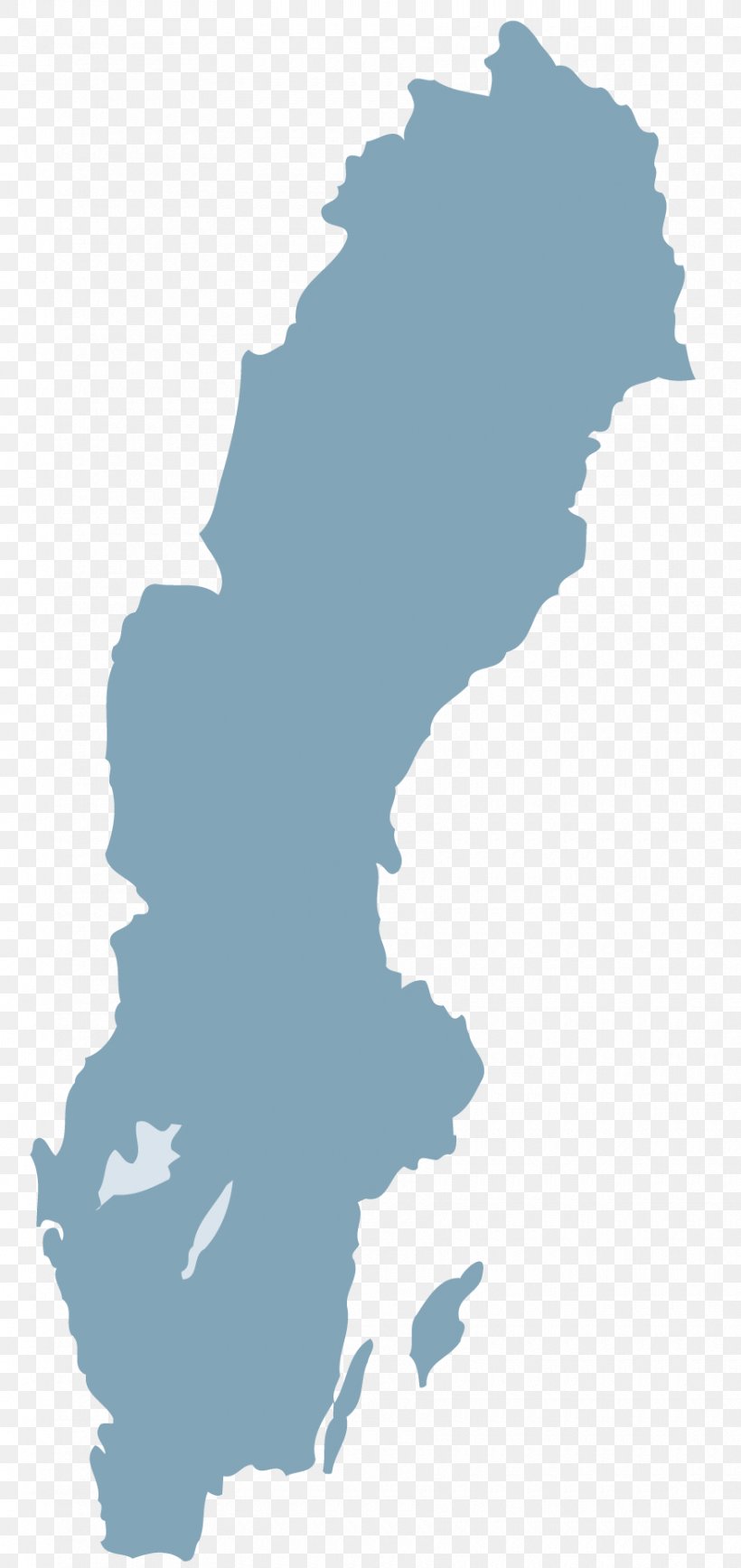 Sweden Map, PNG, 880x1864px, Sweden, Area, Cartoon, Map, Royaltyfree Download Free