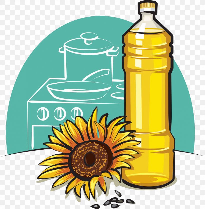 Vegetable Oil Cooking Oil Bottle Clip Art, PNG, 981x1000px, Sunflower Oil, Bottle, Canola, Common Sunflower, Cooking Download Free
