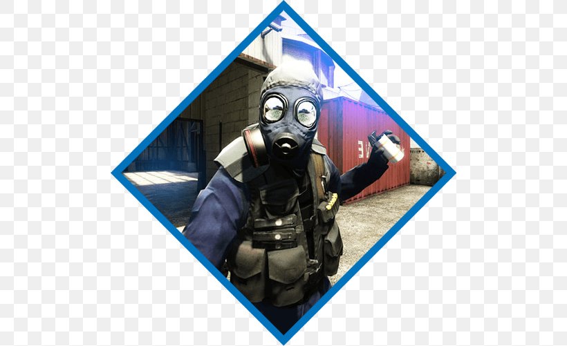 Counter-Strike: Global Offensive Video Game Player Versus Player Player Versus Environment Gas Mask, PNG, 500x501px, Counterstrike Global Offensive, Cartoon, Coaching, Costume, Counterstrike Download Free