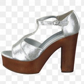 Sandal - High-heeled Shoe Sandal Fashion Leather PNG