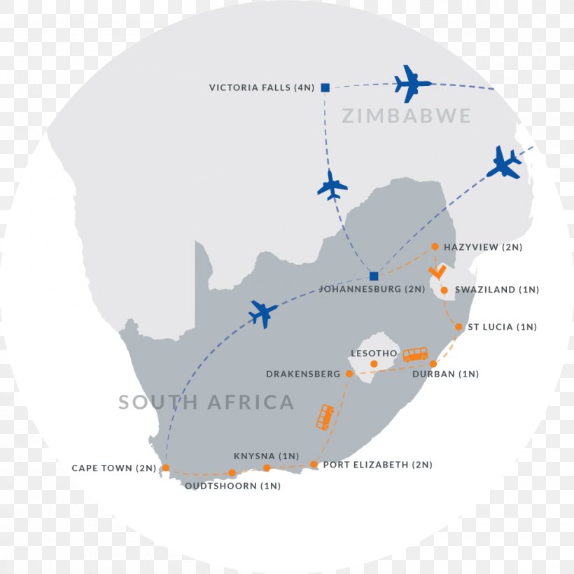 Victoria Falls Drakensberg Victoria, Gauteng Durban Cape Town, PNG, 1000x1000px, Victoria Falls, Adventure, Africa, Cape Town, Diagram Download Free