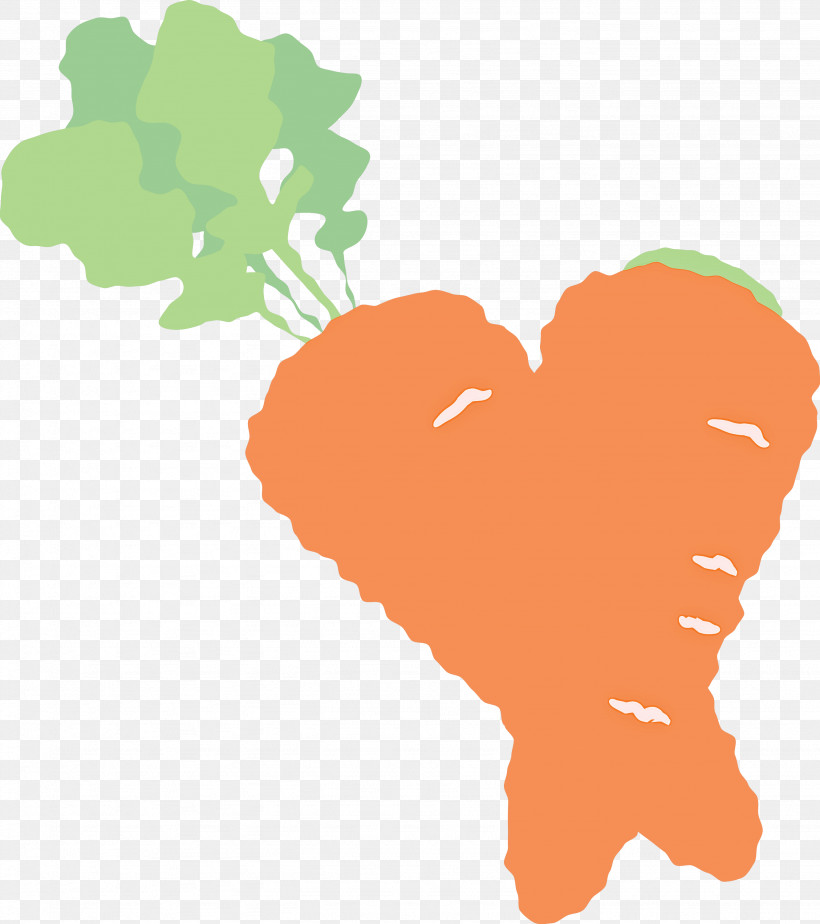 Carrot, PNG, 2662x3000px, Carrot, Cartoon, Heart, Hm, Leaf Download Free