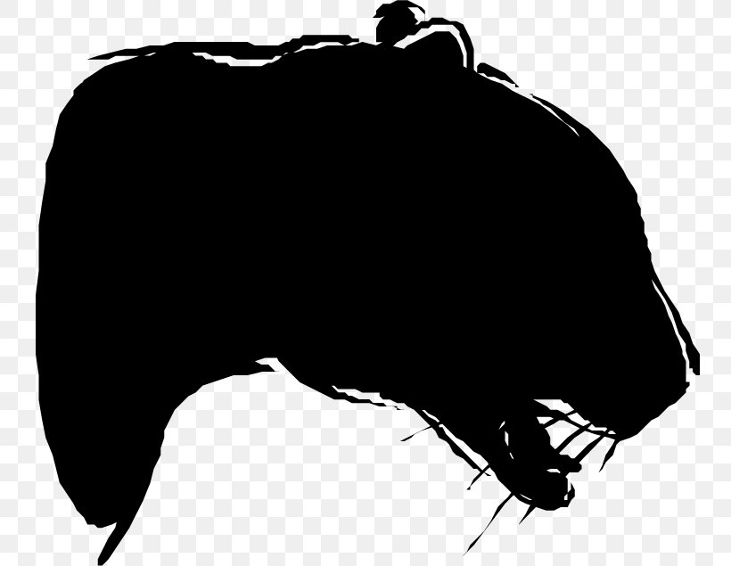 Clip Art Silhouette Snout Black M, PNG, 750x635px, Silhouette, Black, Black M, Blackandwhite, Fictional Character Download Free