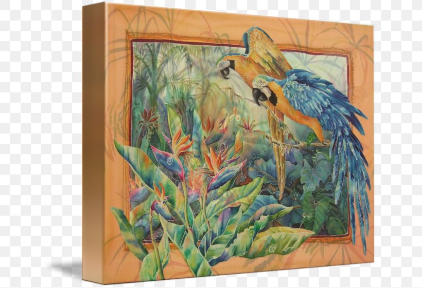 Macaw Painting Modern Art Feather Fauna, PNG, 650x561px, Macaw, Art, Beak, Bird, Fauna Download Free