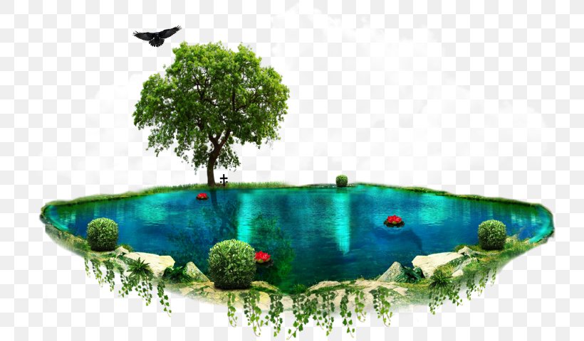 Image Digital Art Island, PNG, 741x480px, Digital Art, Art, Deviantart, Grass, Island Download Free