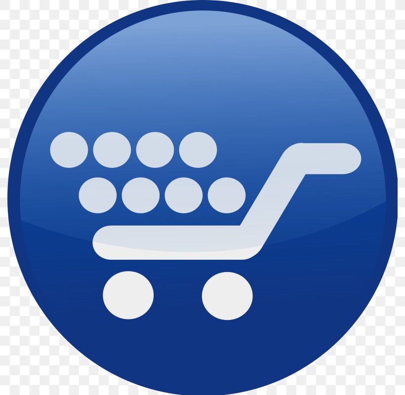 Shopping Cart Blue Clip Art, PNG, 790x800px, Shopping Cart, Area, Bag, Blue, Free Content Download Free