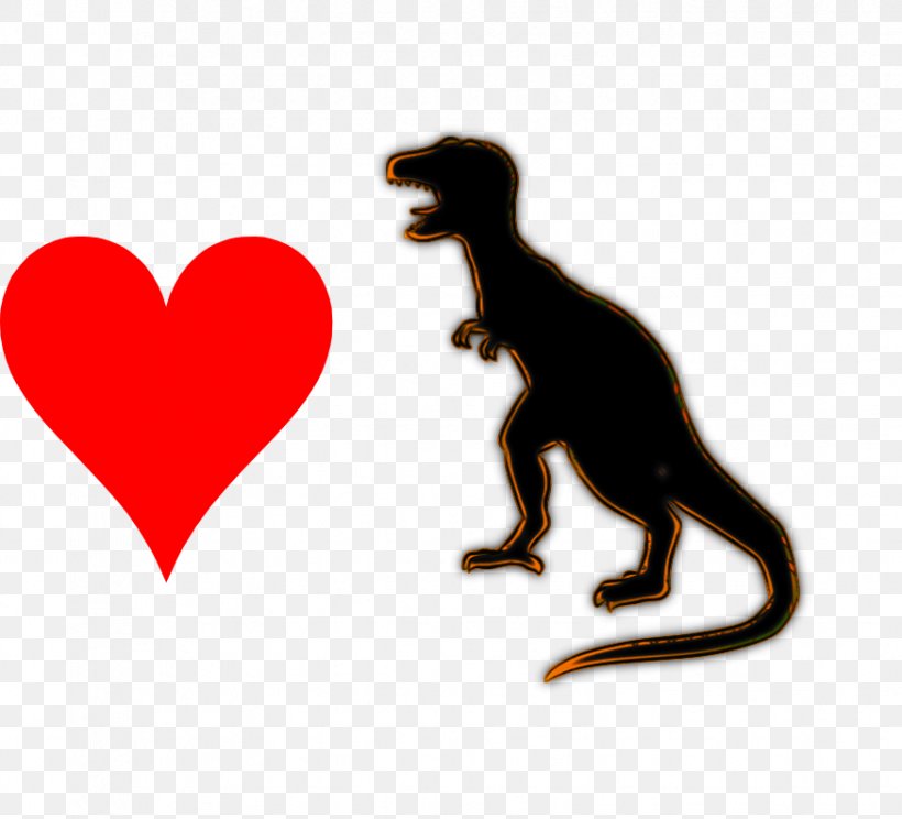 Canidae Tyrannosaurus Dog Silhouette, PNG, 874x794px, Watercolor, Cartoon, Flower, Frame, Heart Download Free