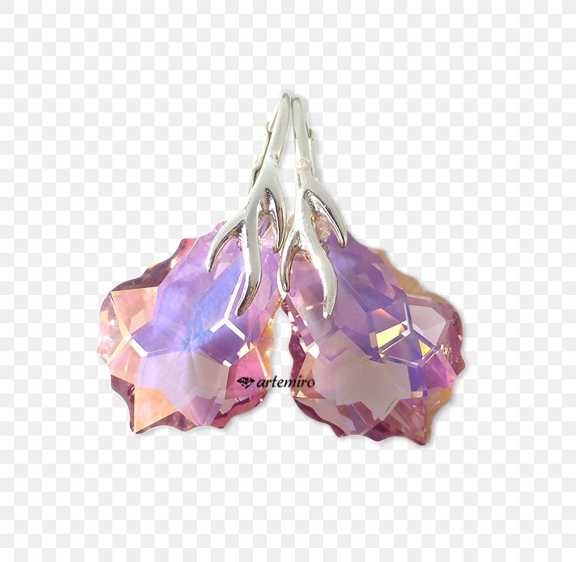 Earring Jewellery Gemstone Silver Swarovski AG, PNG, 800x800px, Earring, Amethyst, Bracelet, Charms Pendants, Clothing Accessories Download Free