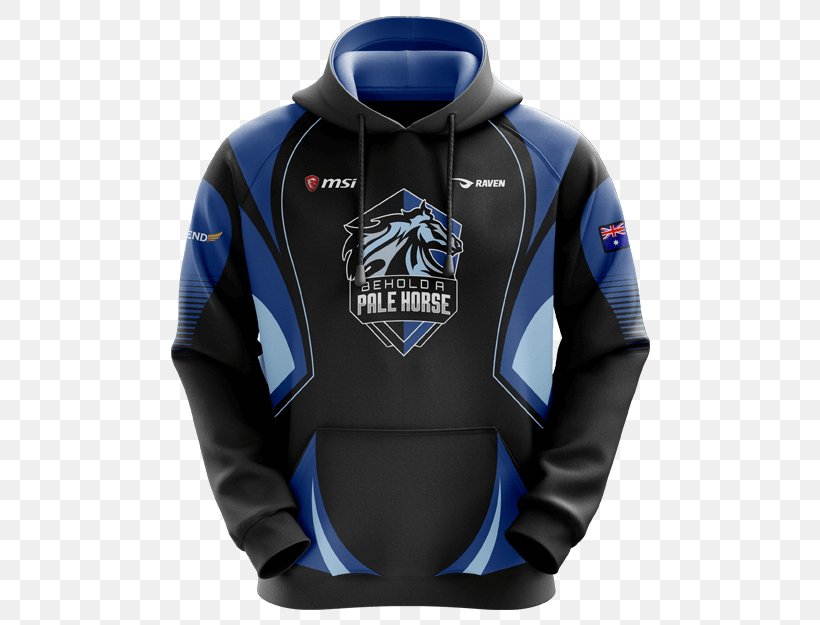 Electronic Sports Hoodie T-shirt Video Game Jersey, PNG, 570x625px, Electronic Sports, Blue, Brand, Clothing, Electric Blue Download Free