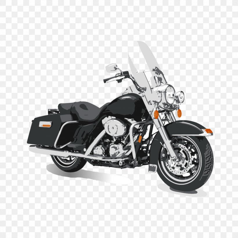Harley-Davidson Road King Custom Motorcycle Harley-Davidson Super Glide, PNG, 1042x1042px, Harleydavidson Road King, Cruiser, Custom Motorcycle, Hardware, Harleydavidson Download Free