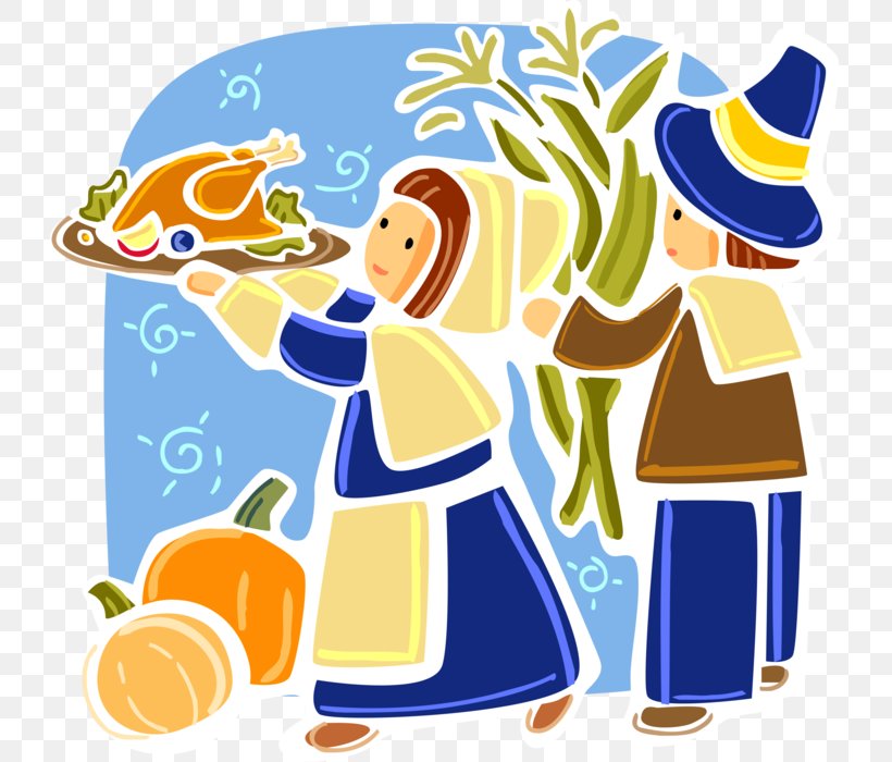 Thanksgiving Dinner Clip Art Turkey Meat Image, PNG, 727x700px, Thanksgiving, Area, Corn On The Cob, Dinner, Fictional Character Download Free