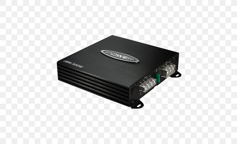 Audio Power Amplifier Subwoofer Vehicle Audio, PNG, 500x500px, Audio Power Amplifier, Ampere, Amplifier, Audio, Audio Power Download Free