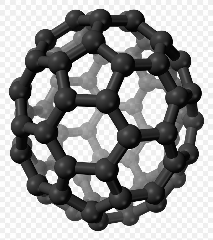 C70 Fullerene Buckminsterfullerene Carbon Hexagon, PNG, 1770x2000px, Fullerene, Atom, Bead, Black And White, Body Jewelry Download Free