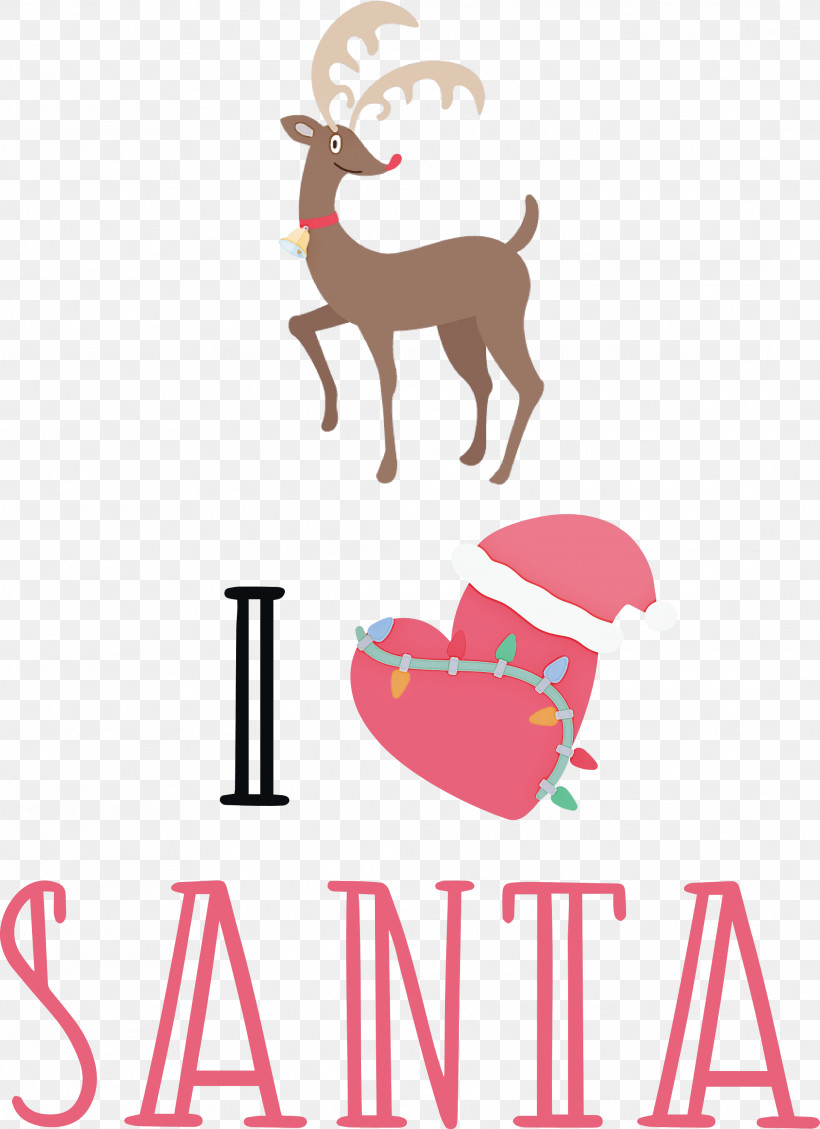 I Love Santa Santa Christmas, PNG, 2178x2999px, I Love Santa, Black, Christmas, Fine Arts, Logo Download Free
