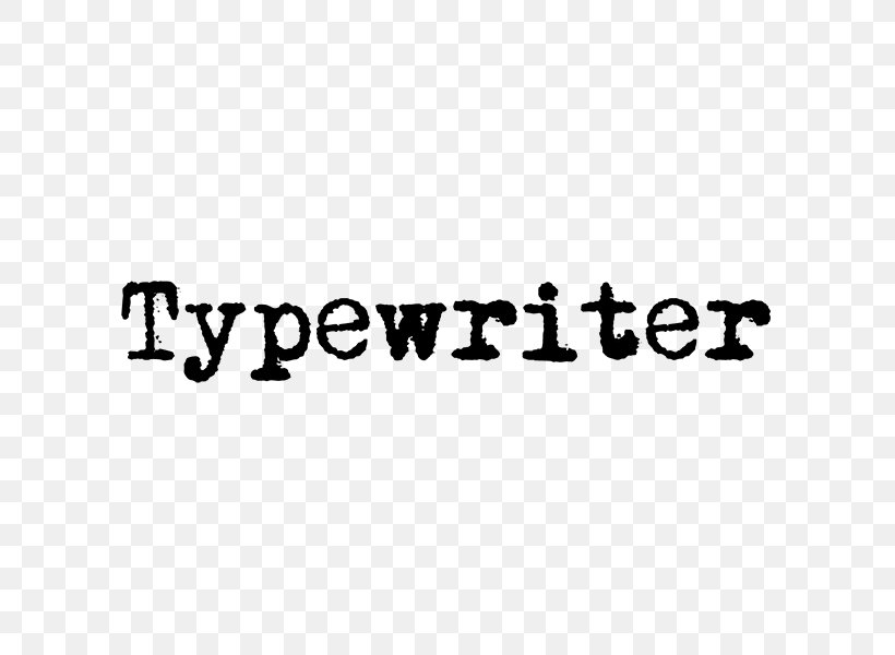 Old Typewriters Typography Open-source Unicode Typefaces Font, PNG, 600x600px, Typewriter, Area, Black, Black And White, Body Text Download Free