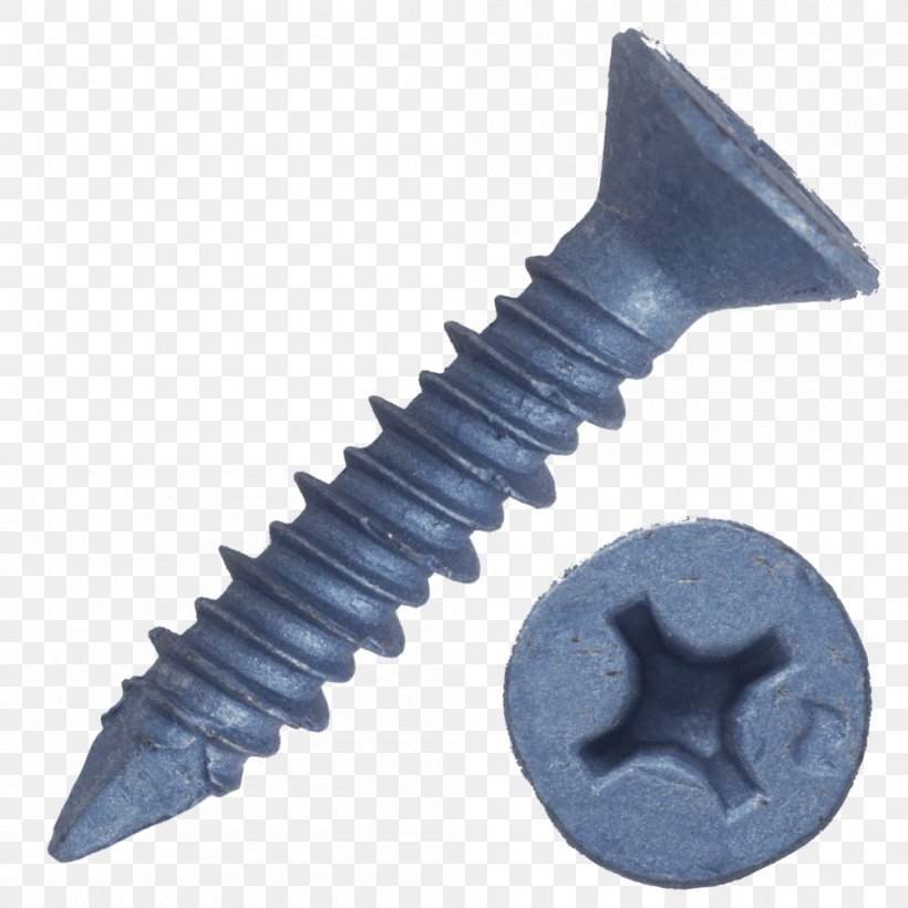 Screw Nail Anchor Bolt Masonry, PNG, 1000x1000px, Screw, Black Oxide, Bolt, Drywall, Fastener Download Free