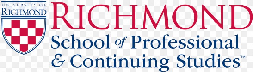 University Of Richmond School Of Professional & Continuing Studies University Of Richmond School Of Law E. Claiborne Robins School Of Business, PNG, 1200x342px, School, Advertising, Area, Banner, Blue Download Free