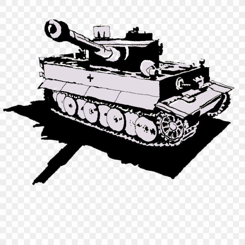 World Of Tanks Blitz Tiger I, PNG, 855x855px, World Of Tanks, Armored Car, Army, Black And White, Combat Vehicle Download Free
