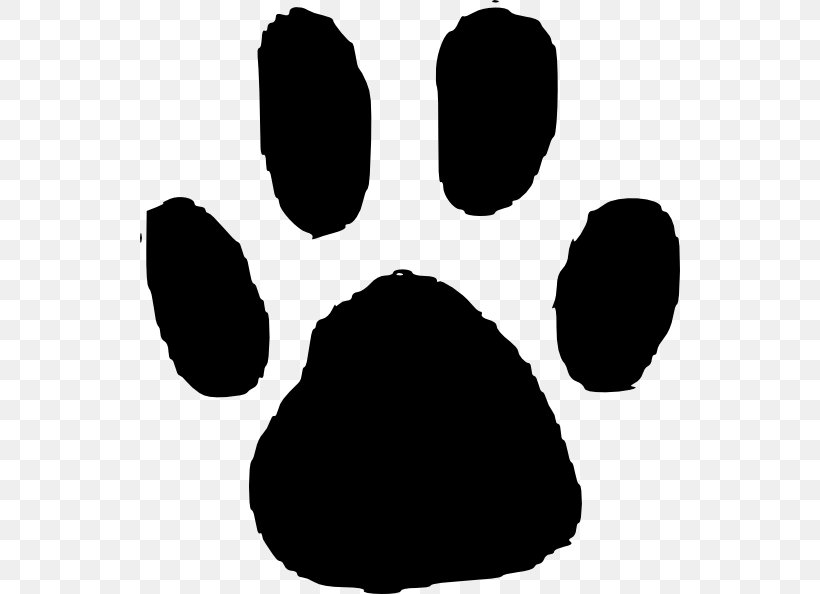 Dog Animal Track Footprint Paw Clip Art, PNG, 540x594px, Dog, Animal, Animal Track, Black, Black And White Download Free