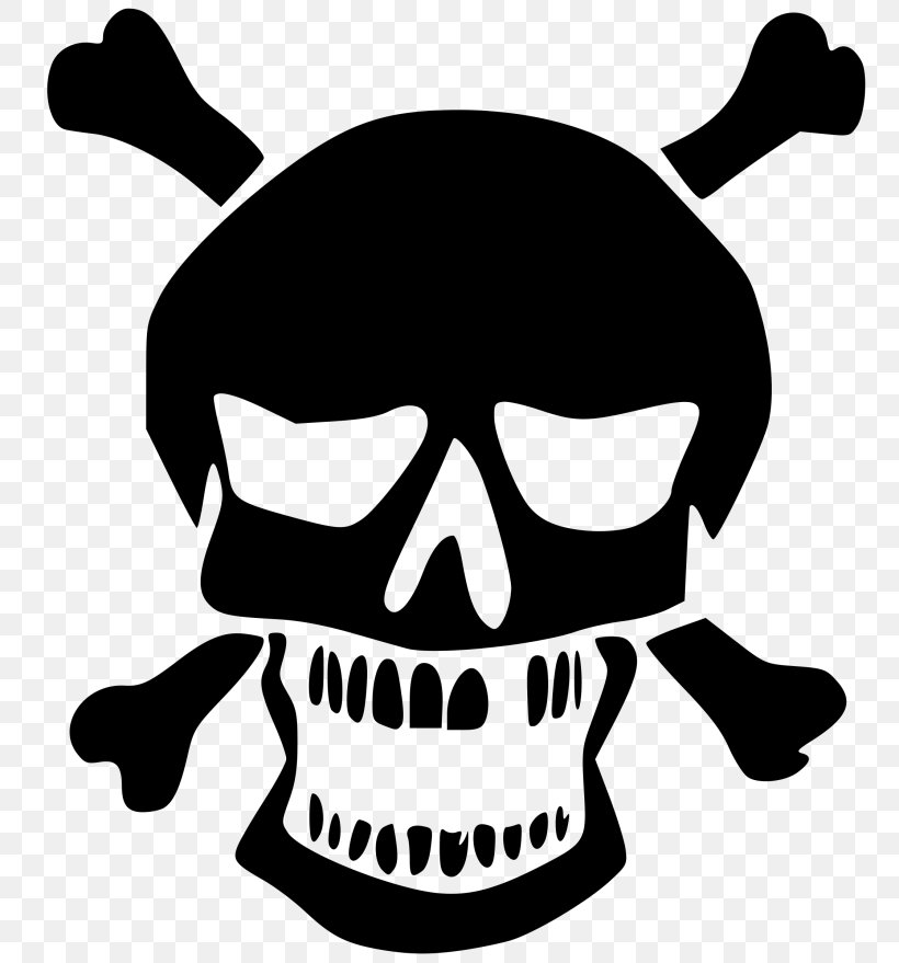 Human Skull Symbolism Skull And Crossbones Clip Art, PNG, 768x879px, Human Skull Symbolism, Black And White, Bone, Fictional Character, Head Download Free