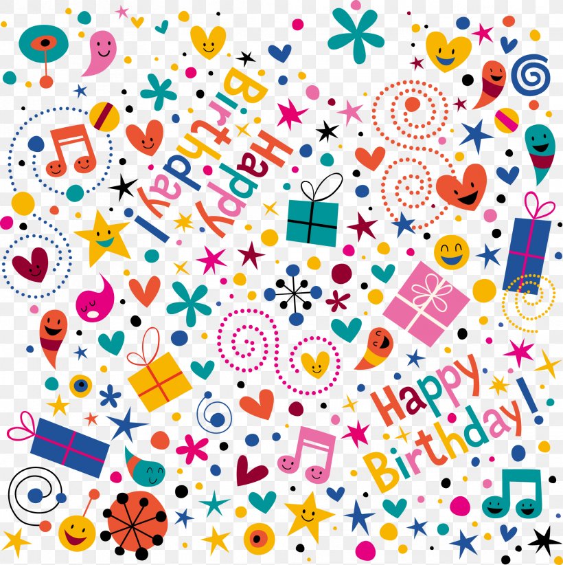 Birthday Party Pattern, PNG, 1976x1982px, Birthday, Area, Art, Birthday Customs And Celebrations, Depositphotos Download Free