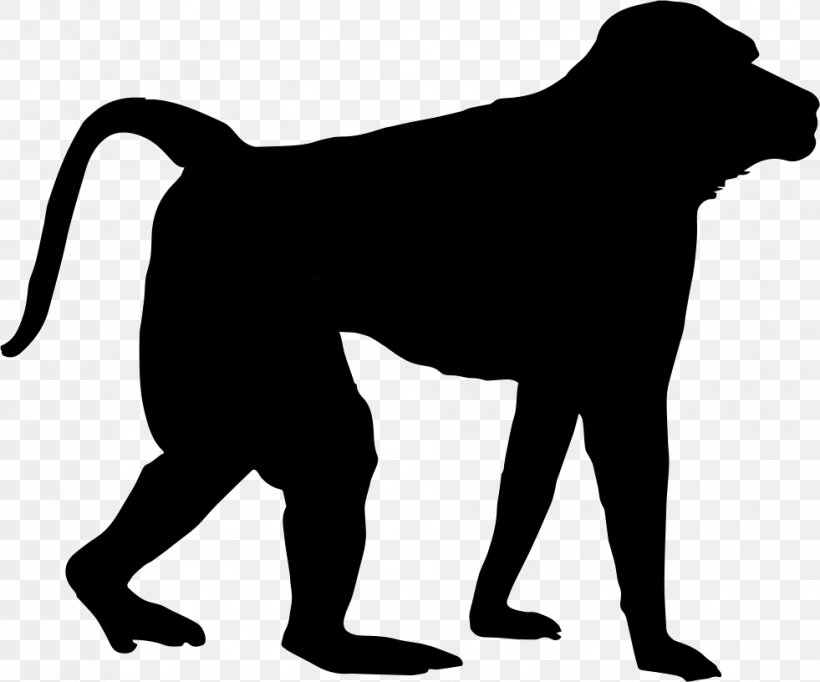 Chimpanzee Monkey Icon Design, PNG, 981x816px, Chimpanzee, Animal, Big Cats, Black, Black And White Download Free