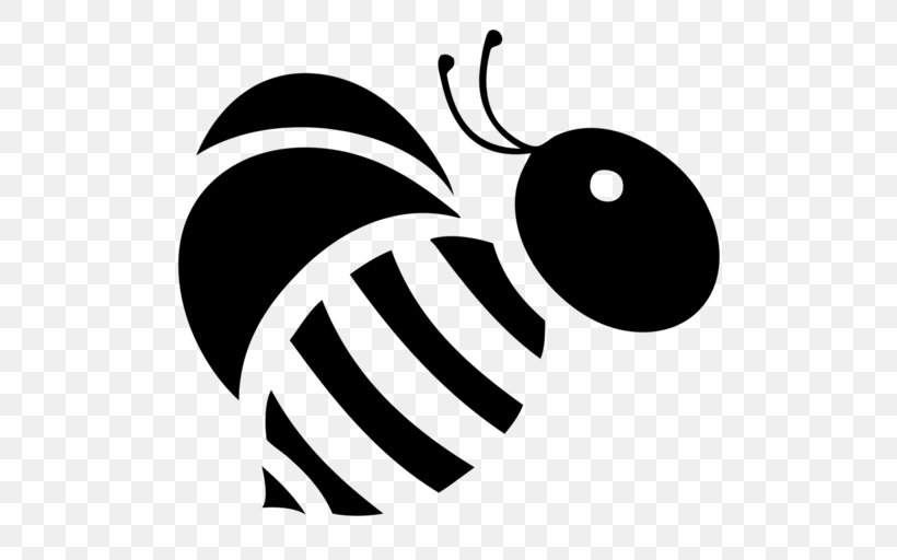 Honey Bee Insect Beekeeping Nuc, PNG, 512x512px, Bee, Animal, Artwork, Beekeeping, Black And White Download Free