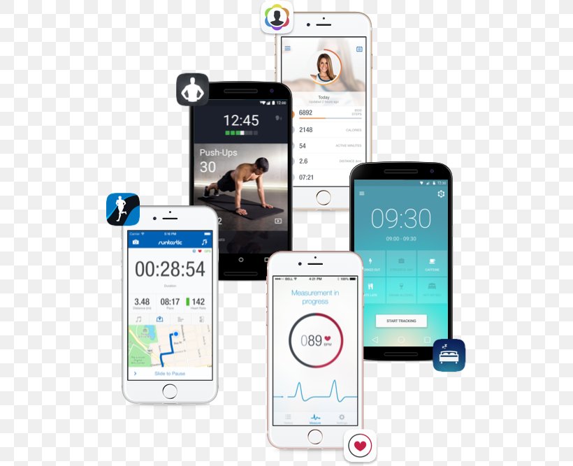 Smartphone Feature Phone Runtastic Endomondo (Software) Mobile Phones, PNG, 515x667px, Smartphone, Athletic Trainer, Brand, Cellular Network, Communication Download Free