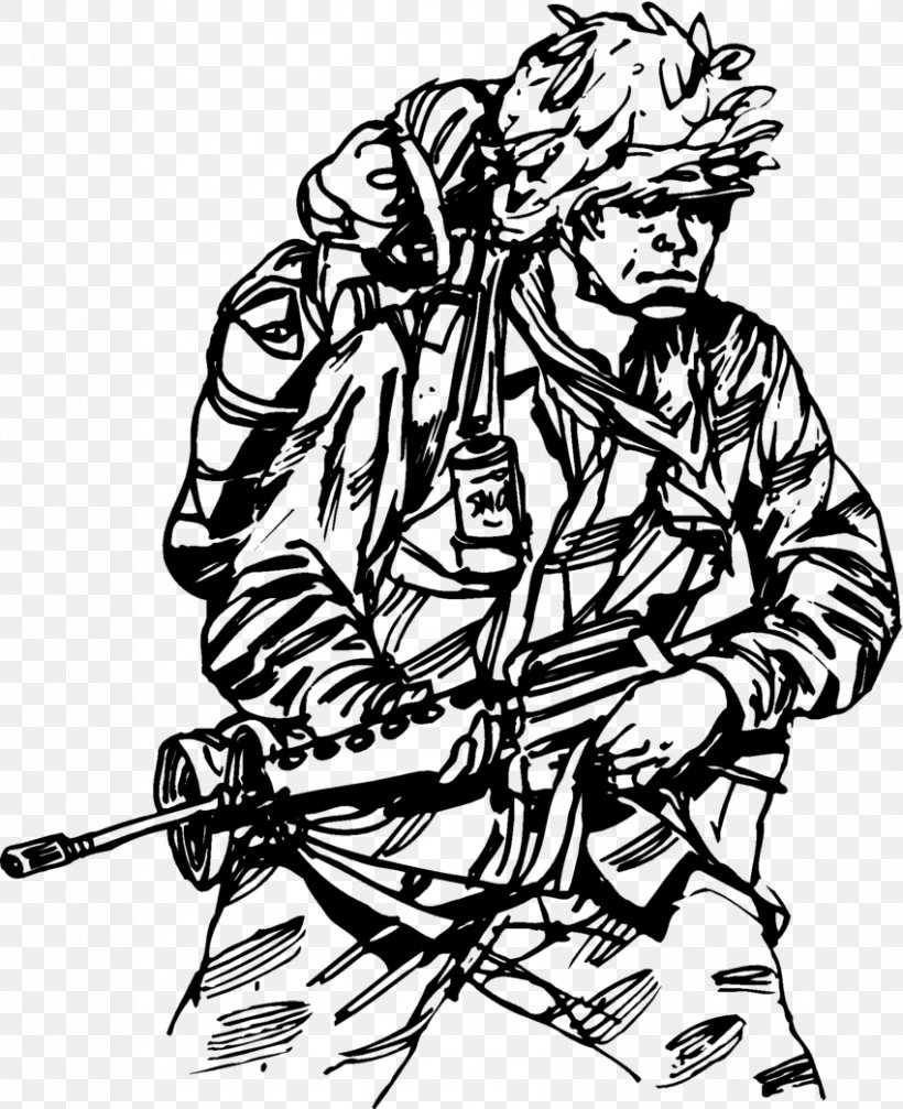 Vietnam War Drawing Soldiers At War South Vietnam, PNG, 850x1044px, Vietnam, Art, Artwork, Black And White, Drawing Download Free
