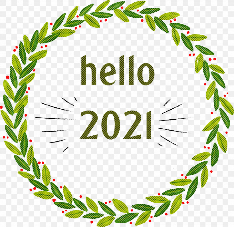 Hello 2021 Happy New Year, PNG, 3000x2918px, Hello 2021, Chinese New Year, Christmas Day, Christmas Garland 10 X 05 X 47 Cm Wood, Christmas Ornament Download Free