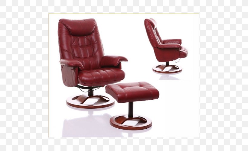 Recliner Chair Footstool Leather, PNG, 500x500px, Recliner, Chair, Comfort, Foot, Footstool Download Free