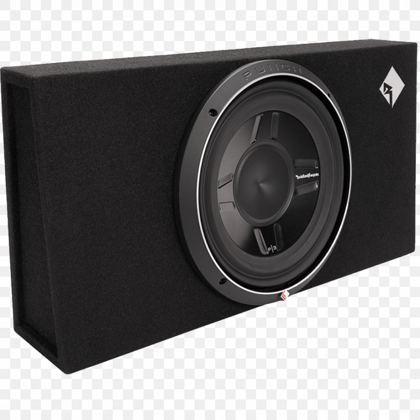 Subwoofer Rockford Fosgate Punch P3S-1X10 Ohm Loudspeaker, PNG, 900x900px, Subwoofer, Amplificador, Audio, Audio Equipment, Bass Reflex Download Free