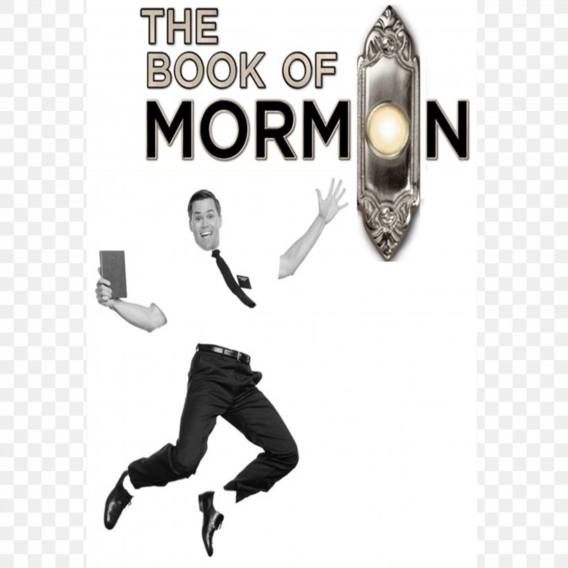The Book Of Mormon Eugene O'Neill Theatre Broadway Theatre Musical Theatre, PNG, 2835x2835px, Book Of Mormon, Baseball Equipment, Brand, Broadway Theatre, Matt Stone Download Free
