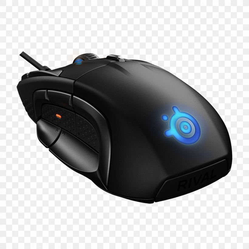 Computer Mouse STEELSERIES SteelSeries Rival 500 Video Game Multiplayer Online Battle Arena, PNG, 1200x1200px, Computer Mouse, Button, Computer Component, Computer Hardware, Dots Per Inch Download Free