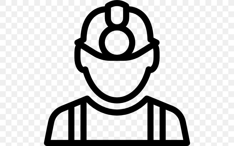 Construction Worker Laborer Architectural Engineering, PNG, 512x512px, Construction Worker, Architectural Engineering, Area, Avatar, Black And White Download Free