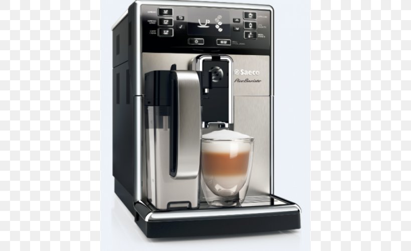 Espresso Machines Coffee Saeco PicoBaristo HD8927, PNG, 500x500px, Espresso, Carafe, Coffee, Coffeemaker, Drip Coffee Maker Download Free